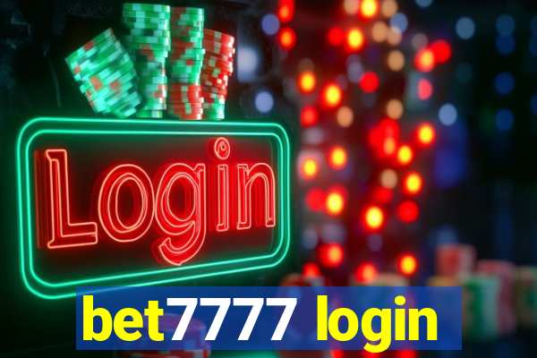 bet7777 login